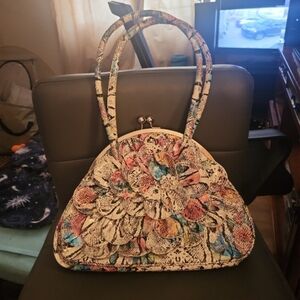 Floral Shoulder Purse